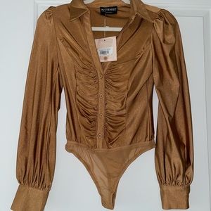 NWT Kittenish Long Sleeve Bodysuit